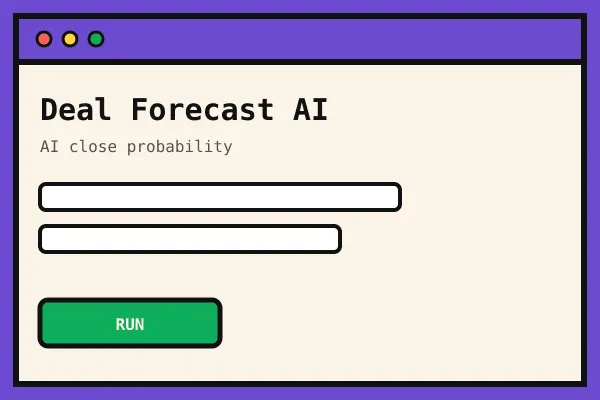 Deal Forecast AI