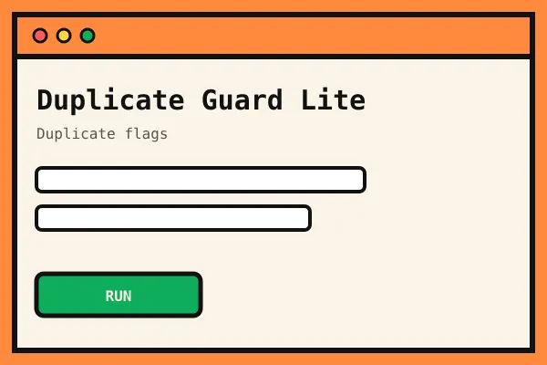 Duplicate Guard Lite